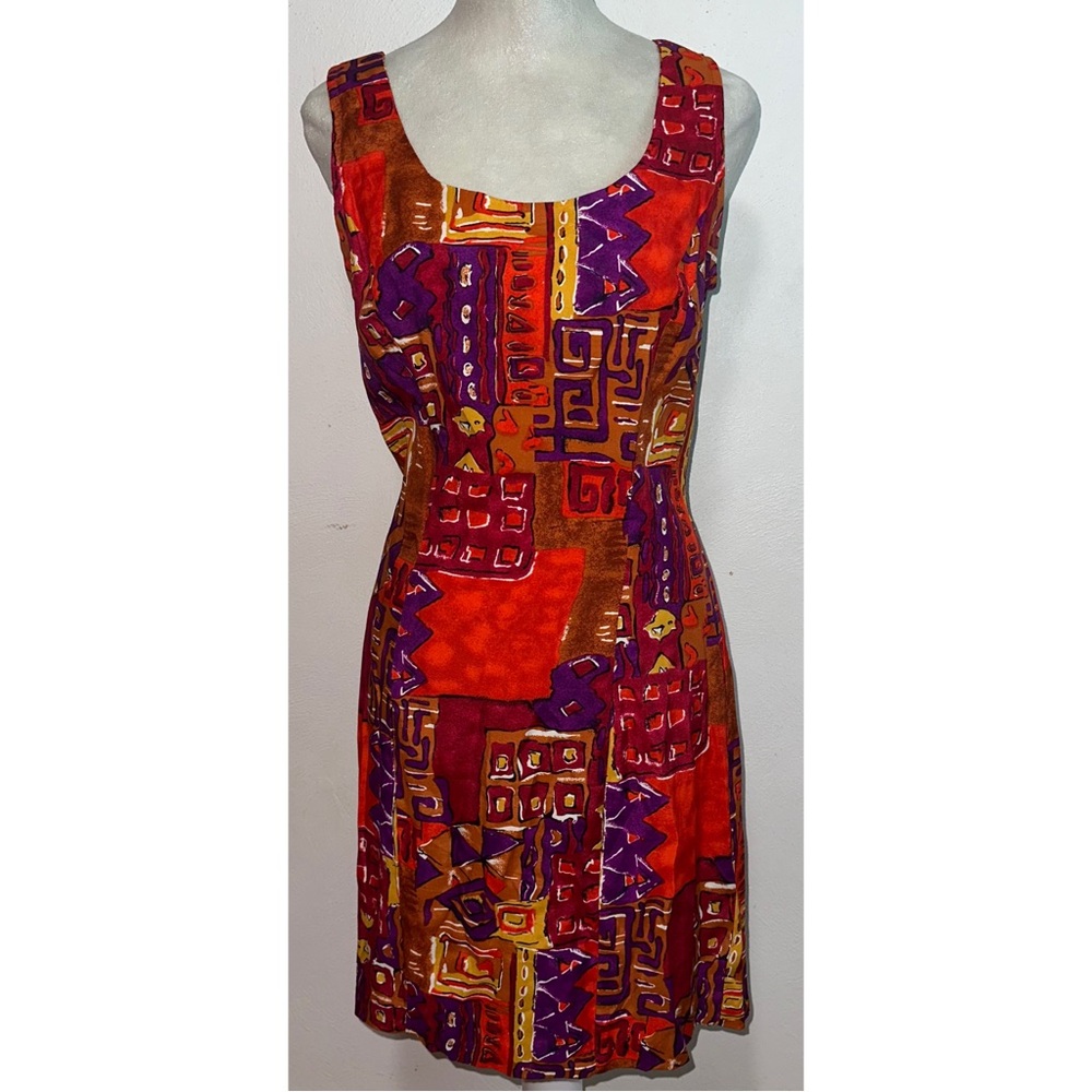 Vintage Rampage Abstract Mini Dress - Picture 6 of 9
